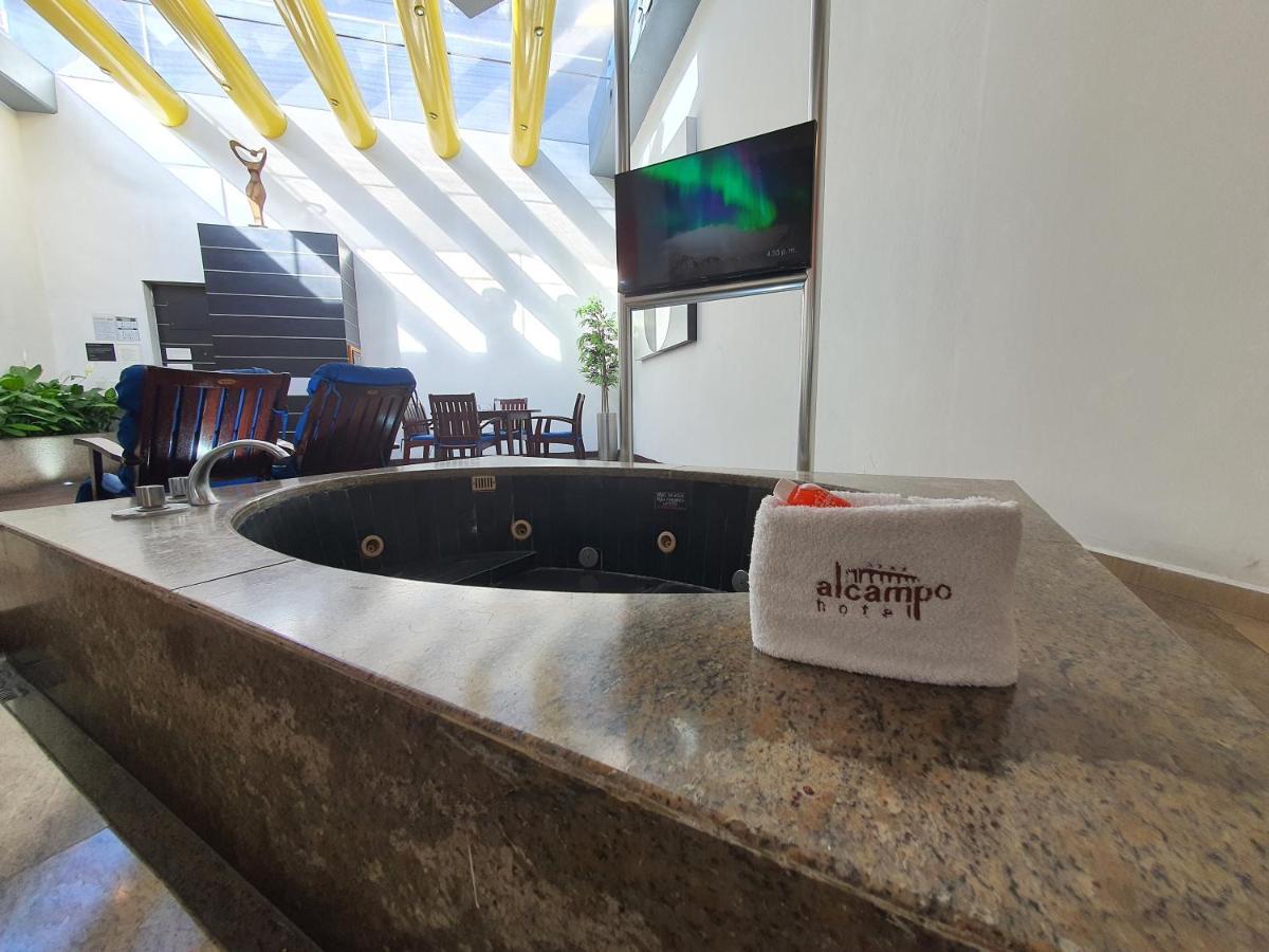 Hotel Alcampo Miranda Bagian luar foto